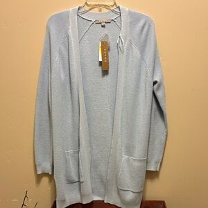Cyrus Light Blue Women's Cardigan Sweater